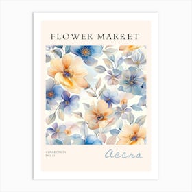 Flower Market 42 Art Print