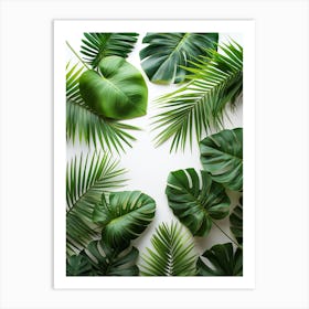 Palm Leaves Art Print