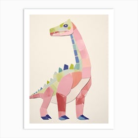 Nursery Dinosaur Art Saurophaganax 1 Art Print