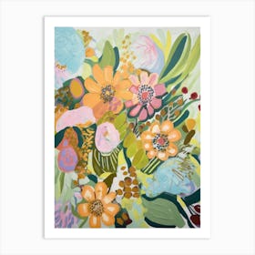 Flowers In A Vase 2 Art Print