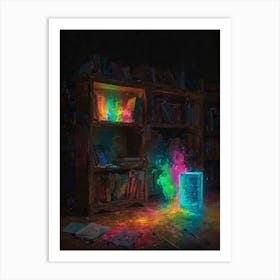 Library 1 Art Print