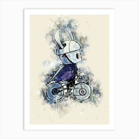 hollow knight On A Bike Art Print