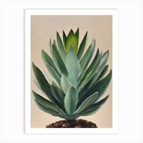 Aloe Plant 1 Art Print