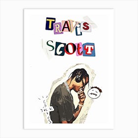 Travis Scott 4 Art Print