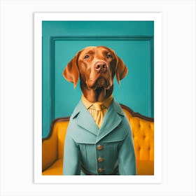 A Labrador Retriever Dog 7 Art Print