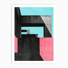 Brutalist007 Art Print