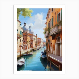 Venice Canal.5 1 Art Print