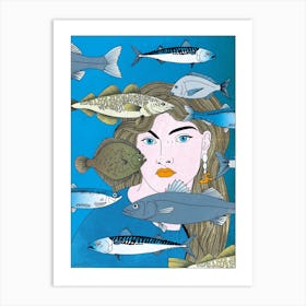 Fishes Art Print