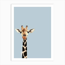 Giraffe Canvas Print 12 Art Print