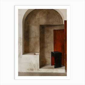 Table In A Room Art Print