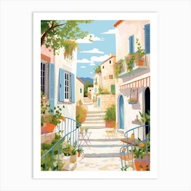 Hvar Croatia 2 Illustration Art Print