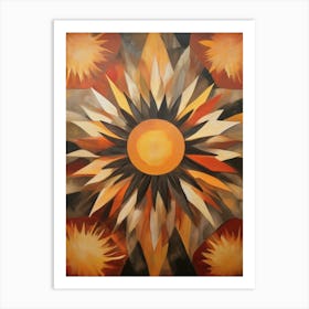 Bohemian Sunburst،
A vibrant representation of the autumn sun.2 Art Print