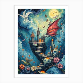 Fairytale Castle 14 Art Print