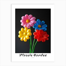 Bright Inflatable Flowers Poster Oxeye Daisy 1 Art Print