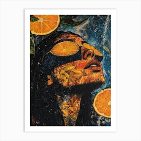 Orange Slices Art Print