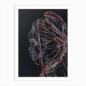 African Woman 169 Art Print