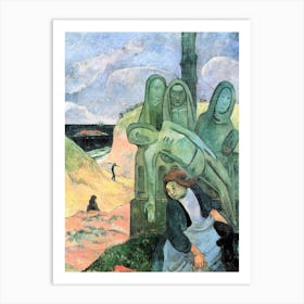 The Green Christ (1889), Paul Gauguin Art Print
