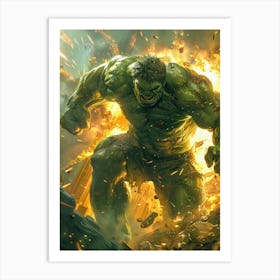 Hulk 31 Art Print