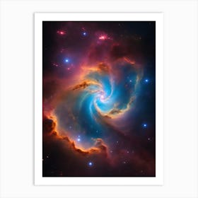 Spiral Nebula Art Print