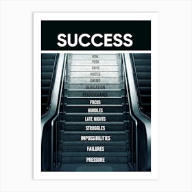 Success 3 Art Print