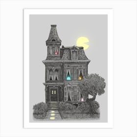 Haunted By The 80 S Art Print