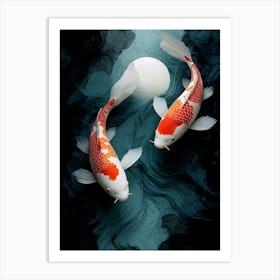 Koi Fish 3 Affiche