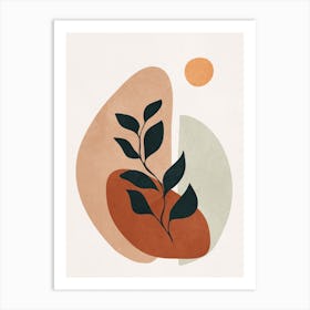 Soft Shapes Ii Art Print