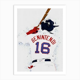 Andrew Benintendi Art Print