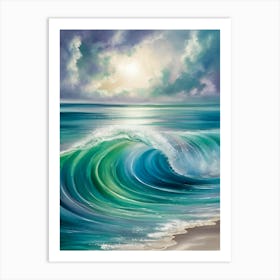 Ocean Wave 3 Art Print