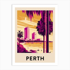 Perth Art Print