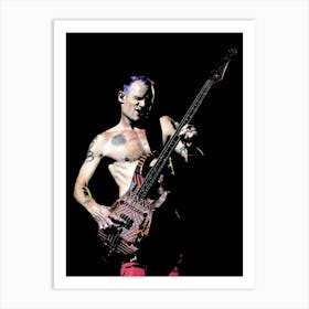 flea Red Hot Chilli Peppers band music 2 Art Print