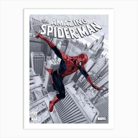 Amazing Spider - Man Film Movie Art Print