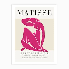 Matisse Pink Art Print