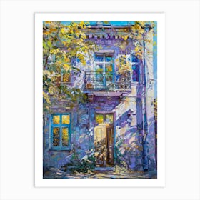 House In Autumn Art Print