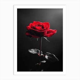 Dark Rose 140 Art Print