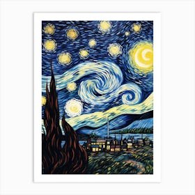 Starry Night 2 Art Print