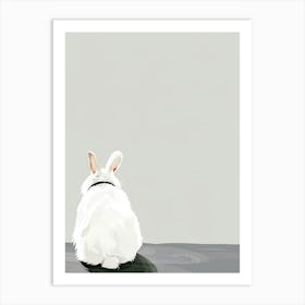 White Rabbit 5 Art Print