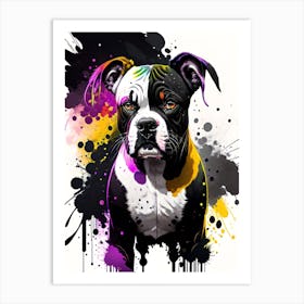 Boxer Dog Painting 1 Art Print