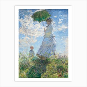 Suzanne Hoschedé (1886), Claude Monet Art Print