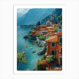 Lake Como 1 Art Print