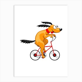 Prints, posters, nursery and kids rooms. Fun dog, music, sports, skateboard, add fun and decorate the place.16 Art Print