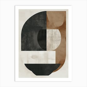 Guelph Stone Park Bauhaus Minimalist Art Print