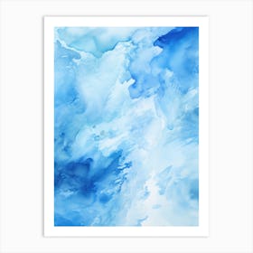 Abstract Watercolor Background Art Print