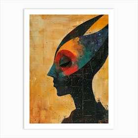 Portrait Of A Woman 2 Art Print