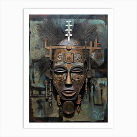 African Harmony: Art and Decor Embracing Unity Art Print