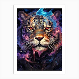 Tiger 8 Art Print