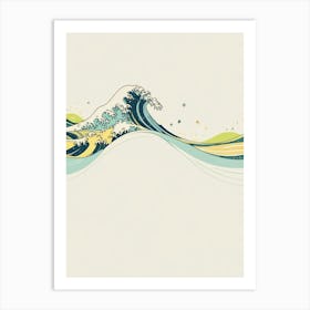 Great Wave Off Kanagawa 30 Art Print