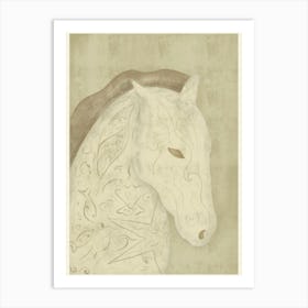 Horses_002 Art Print