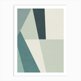 Composition Of Geometric Shapes 46 Art Print