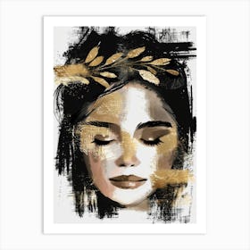 Portrait Of A Woman 131 Art Print